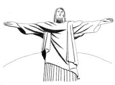 Cristo Redento ( Jesus de Verlosser) Brazilië 